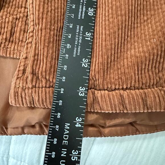 American Eagle Outfitters Corduroy Parka Coat Size Medium - Picture 7 of 7